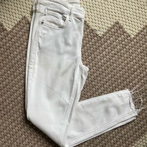 American eagle rockstar super skinny ripped jeans